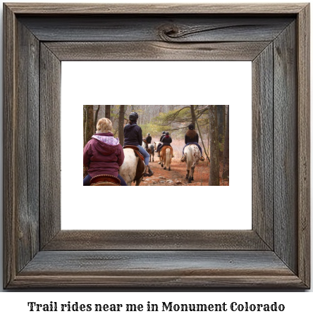 trail rides near me in Monument, Colorado